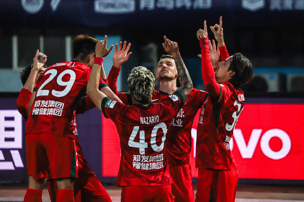 河南队外援发威，帮助球队逆转胜利